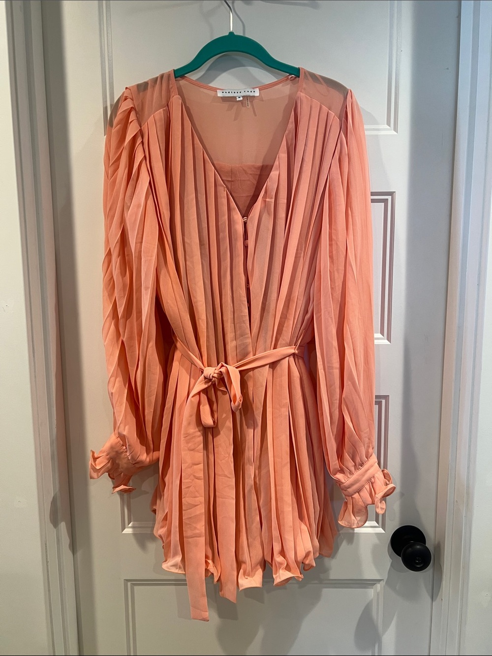 Endless Rose Coral-Peach Romper